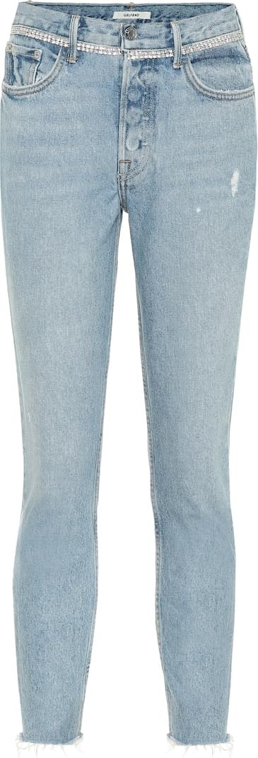 Grlfrnd Karolina embellished skinny jeans