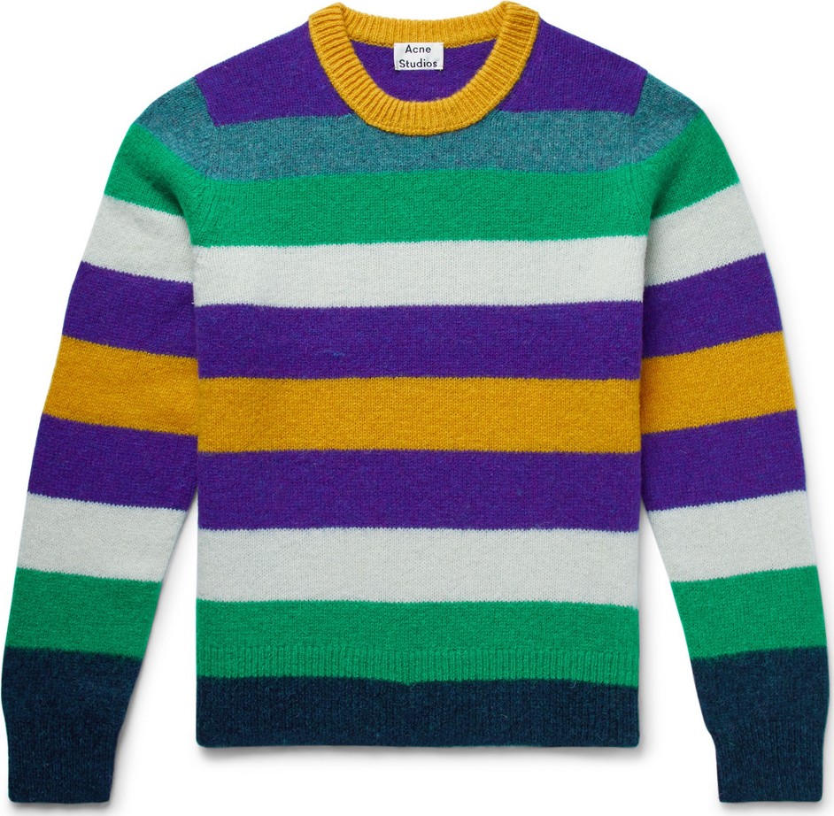 Acne Studios Kai Striped Wool Sweater