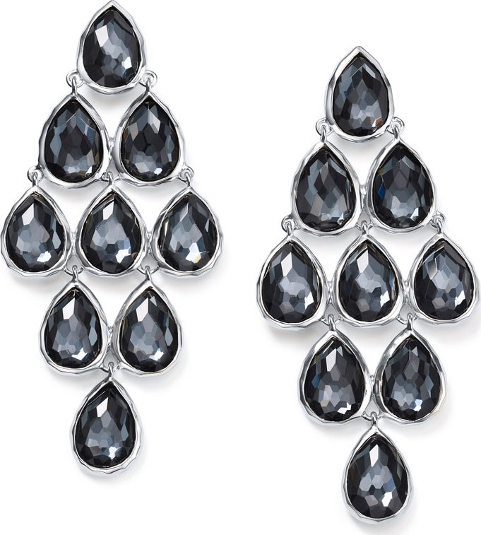 IPPOLITA Rock Candy® Cascade Earrings in Pewter