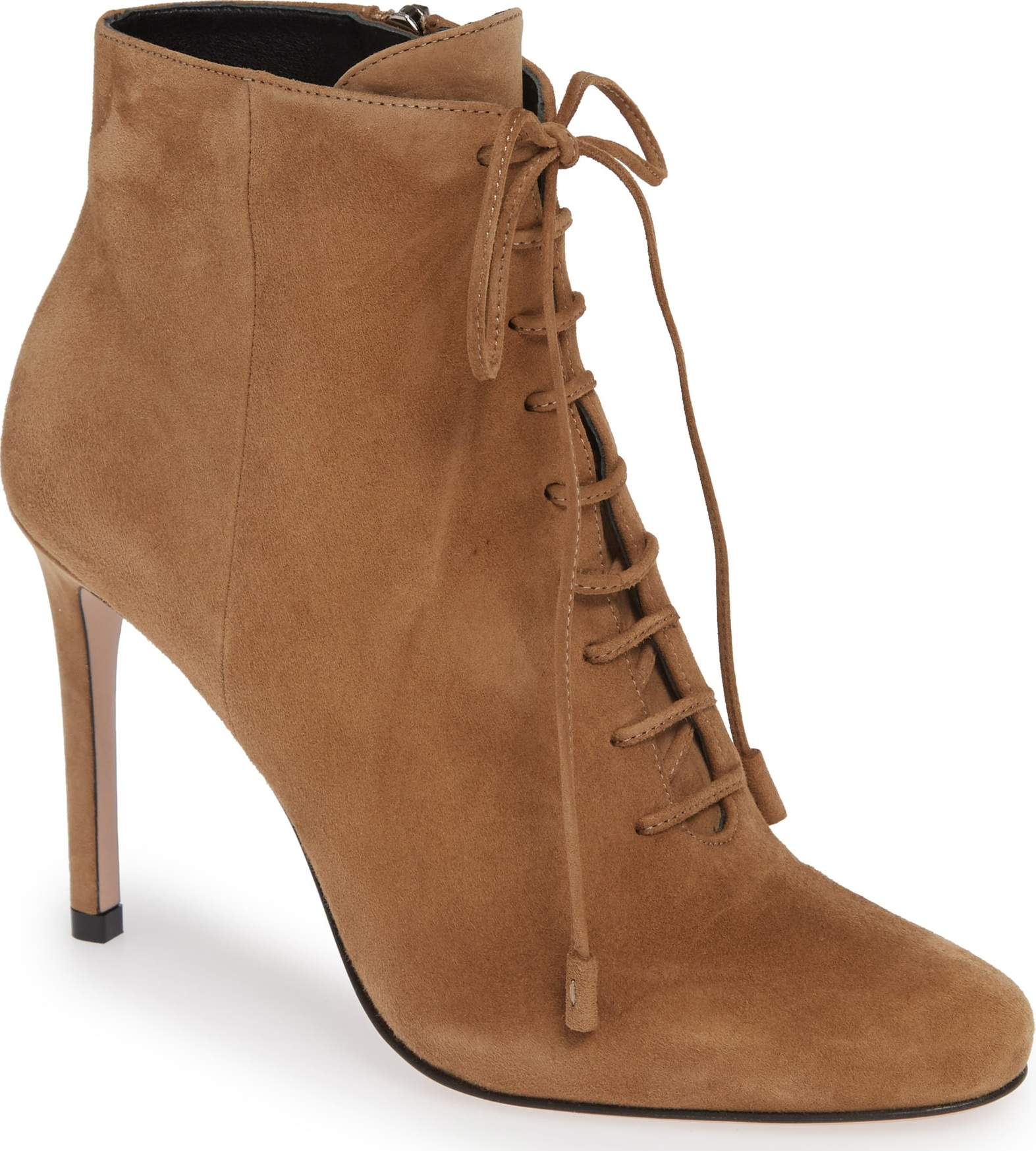 Prada Lace-Up Bootie