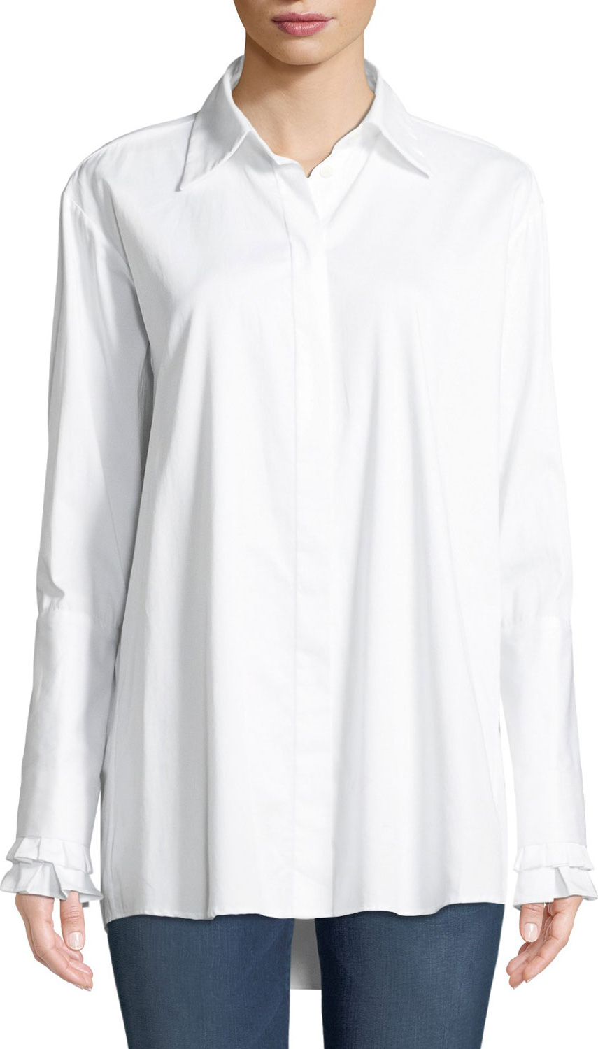 Maggie Marilyn Everlasting Love Cotton Button-Front Shirt