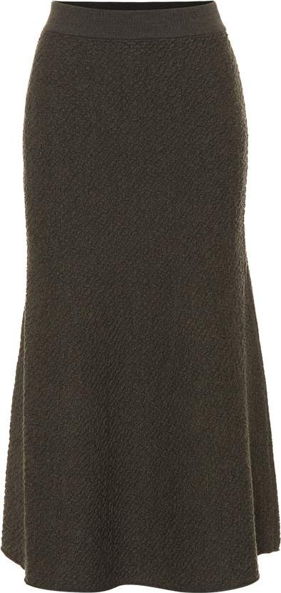 Victoria Beckham Wool knit midi skirt