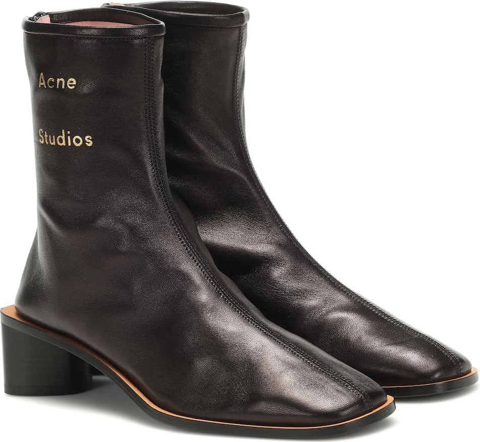 Acne Studios Leather ankle boots