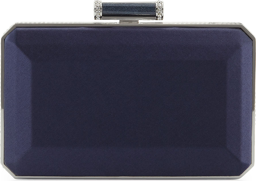 Judith Leiber Soho Satin Clutch Bag