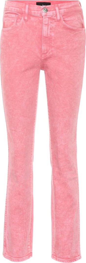 3X1 Stevie high-rise straight jeans