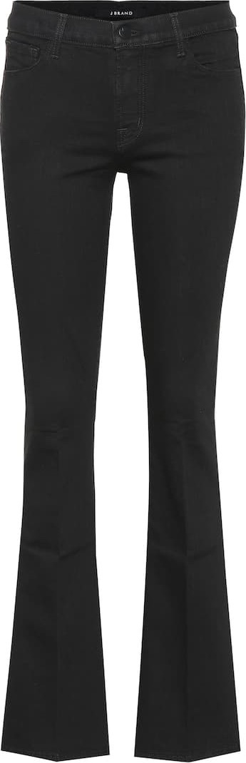 J BRAND Sallie mid-rise flared jeans