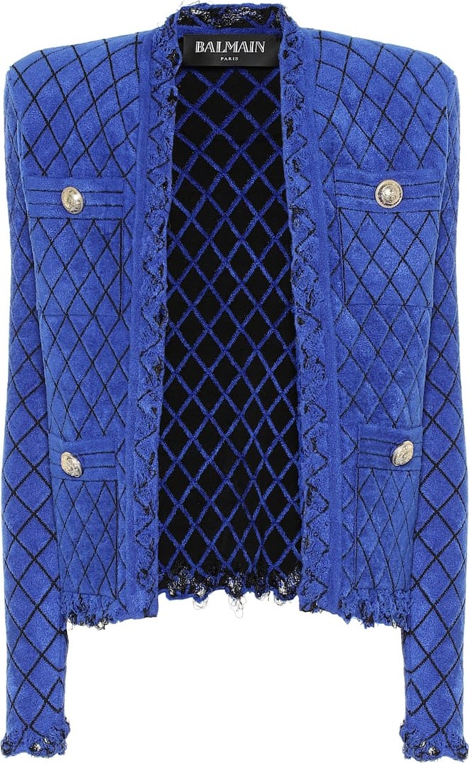 Balmain Stretch knit jacket