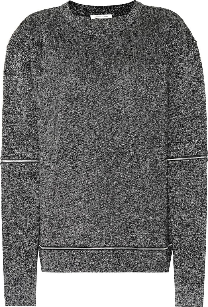 Christopher Kane Metallic jersey sweatshirt