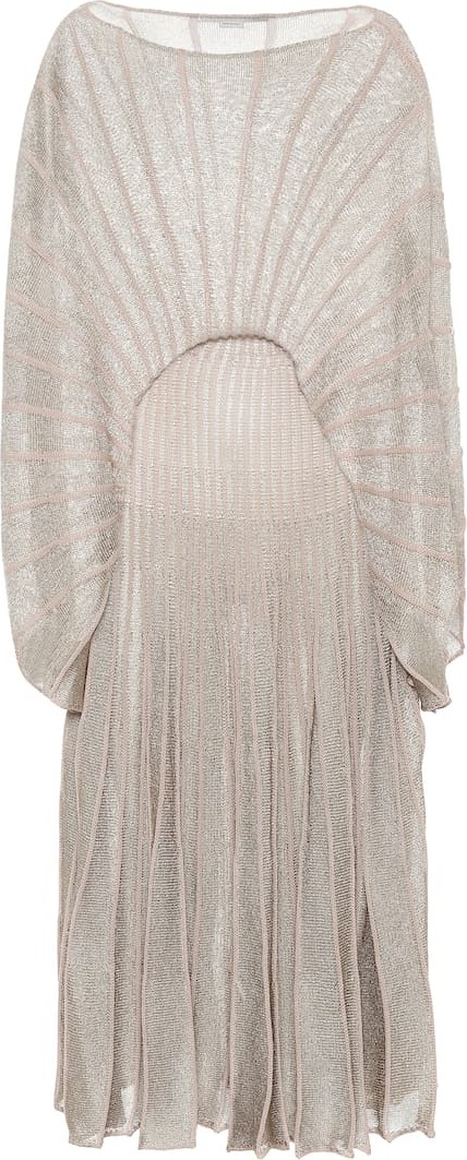 Stella McCartney Lurex® knit midi dress