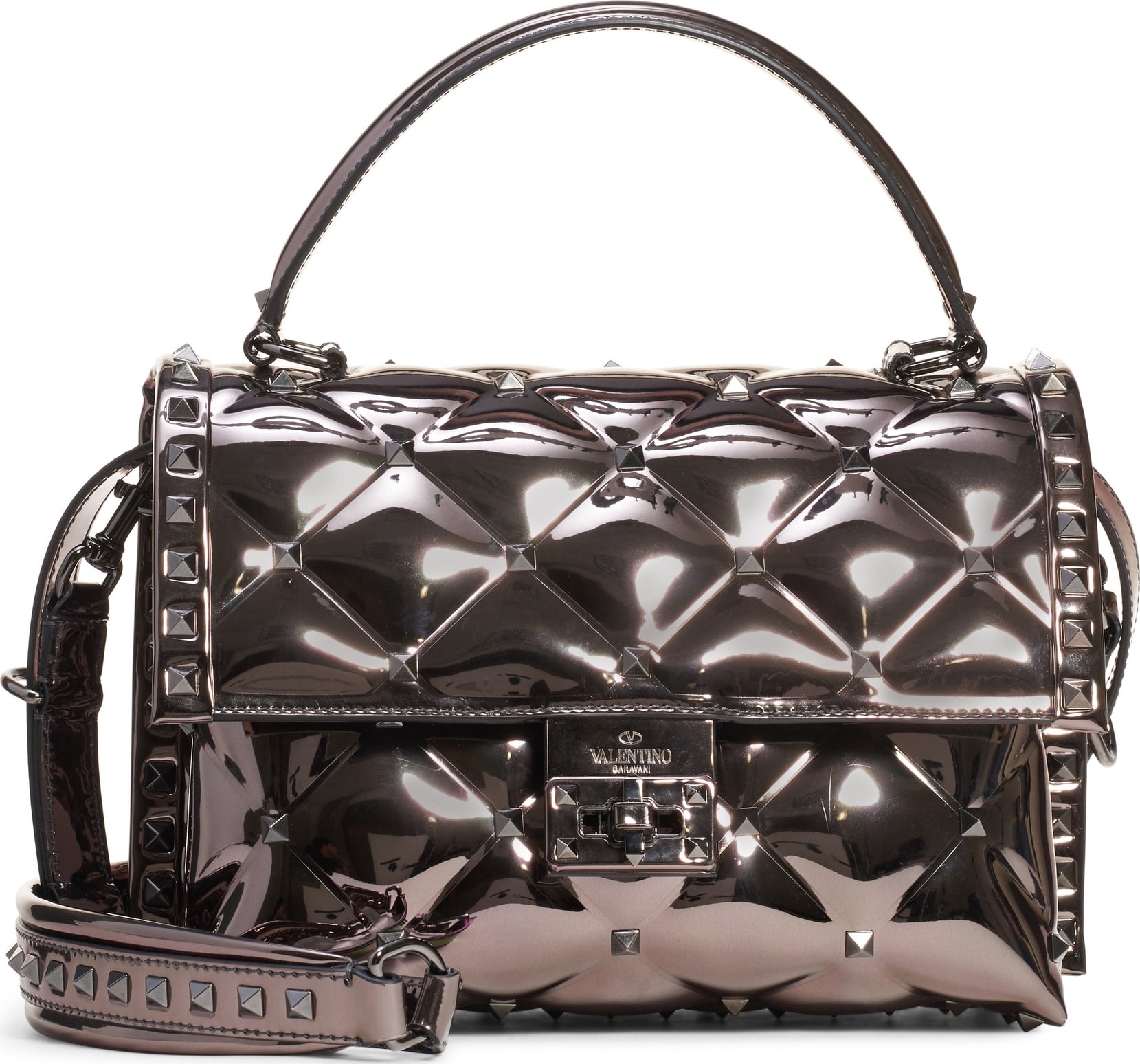 Valentino Candystud Top Handle Satchel