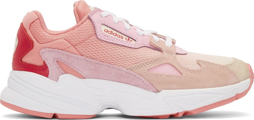 Adidas Originals Pink Falcon Sneakers