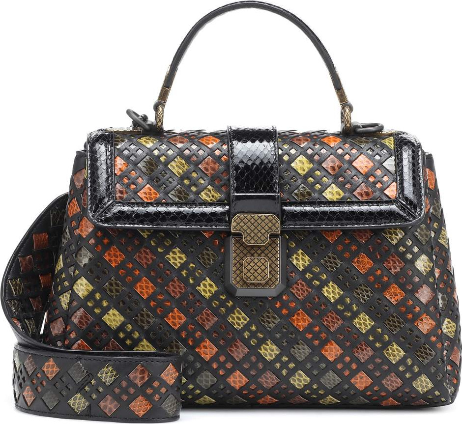 Bottega Veneta Small Piazza leather shoulder bag