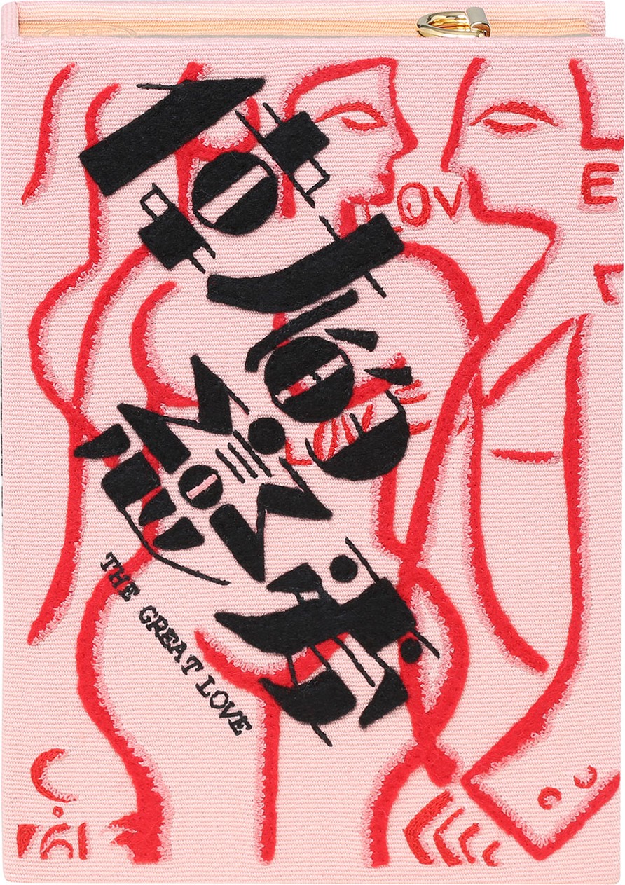 Olympia Le-Tan Z The Great Love Box Crossbody Bag