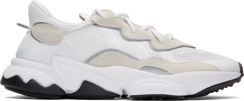 Adidas Originals White Ozweego Sneakers
