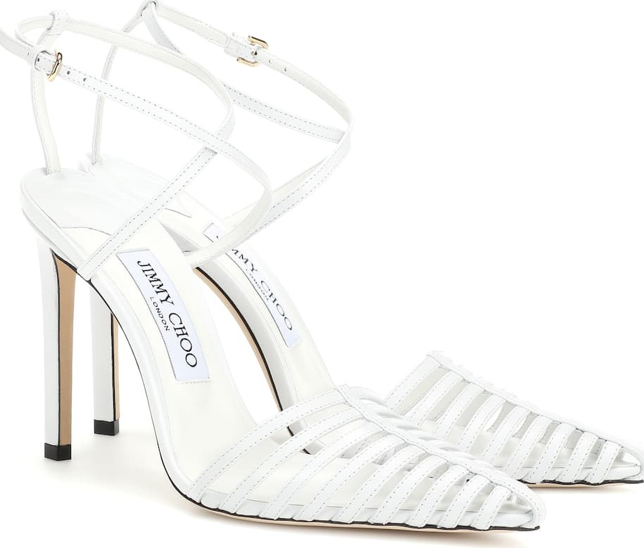 Jimmy Choo Tamai 100 leather pumps