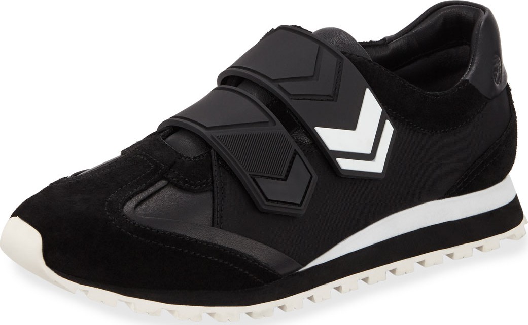 Tory Sport Chevron 2-Strap Sneakers
