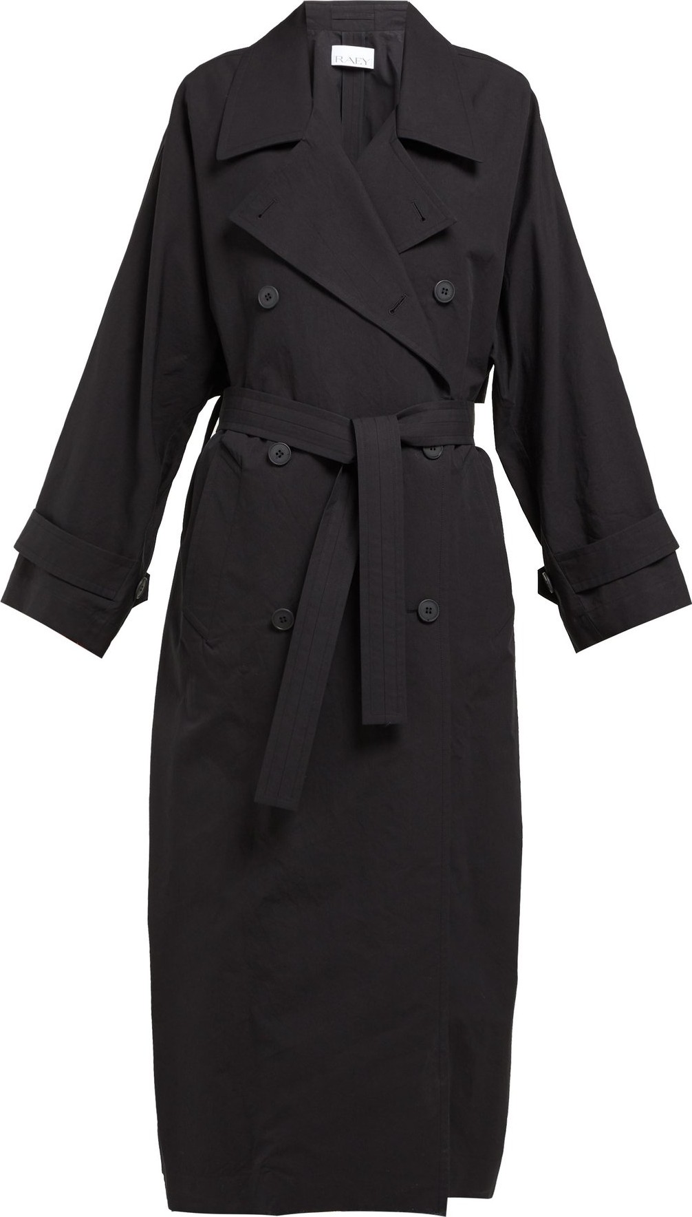 Raey Papery-cotton trench coat