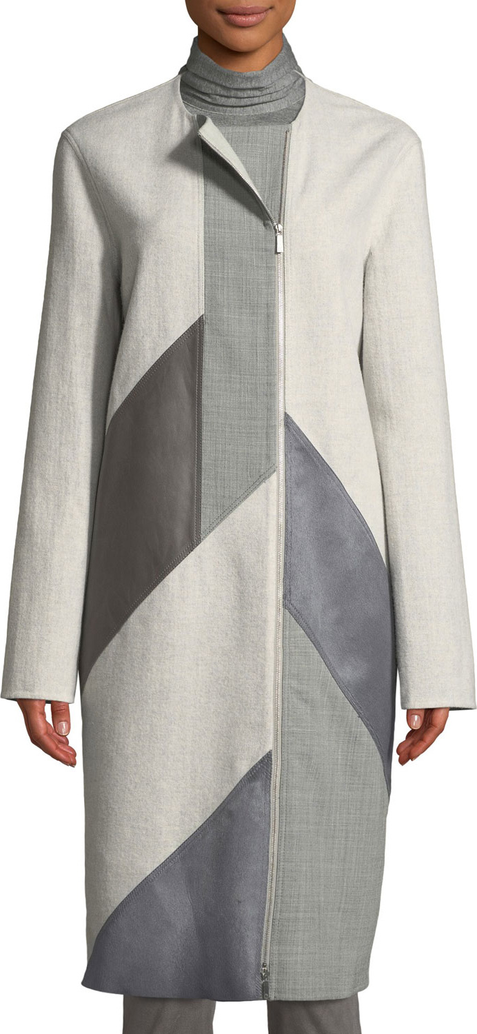 Lafayette 148 New York Rue Atrium Double-Face Coat