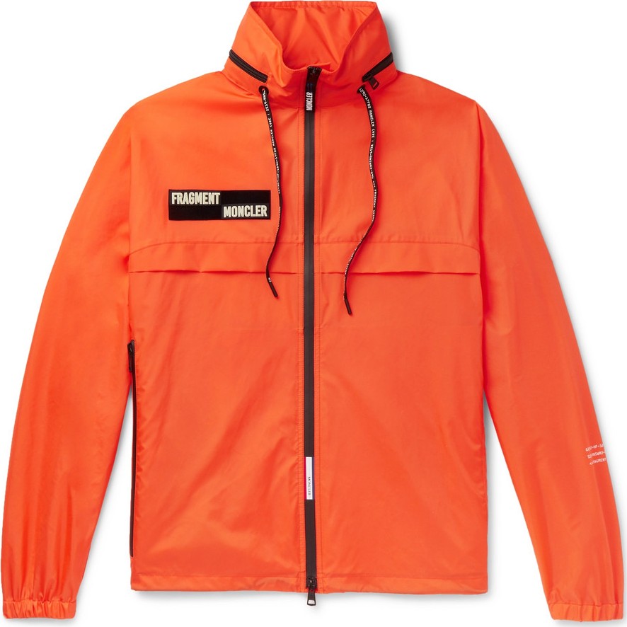 Moncler Genius 7 Moncler Fragment Logo-Appliquéd Nylon Hooded Jacket