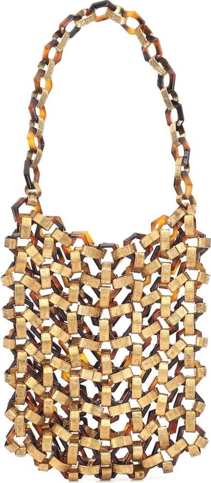 Cult Gaia Mia acrylic and metal tote