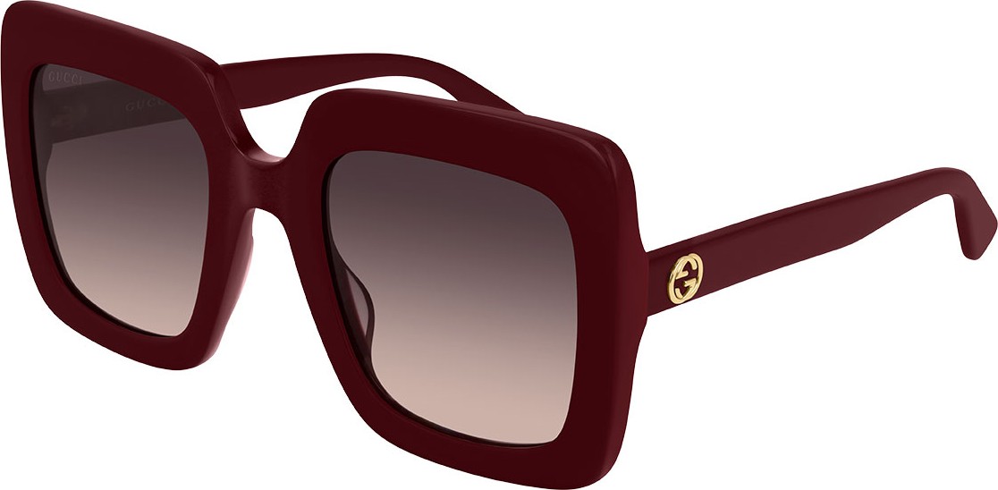Gucci Oversized Square Acetate Sunglasses