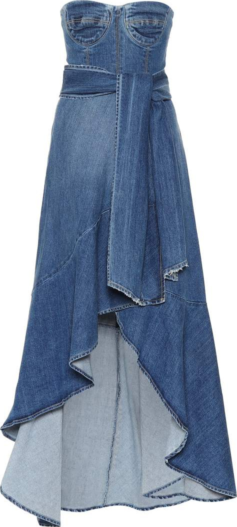 Jonathan Simkhai Denim midi dress