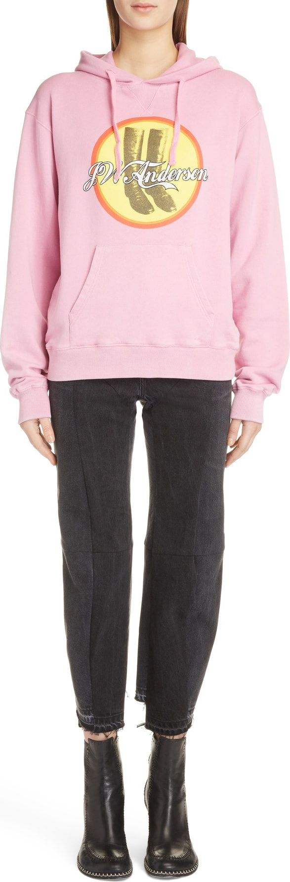 J.W.Anderson Boots Cola Hoodie