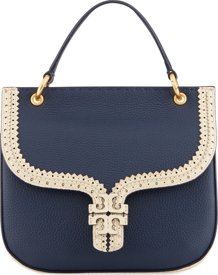 Tory Burch McGraw Brogue Satchel Bag Tory Burch McGraw Brogue Satchel Bag