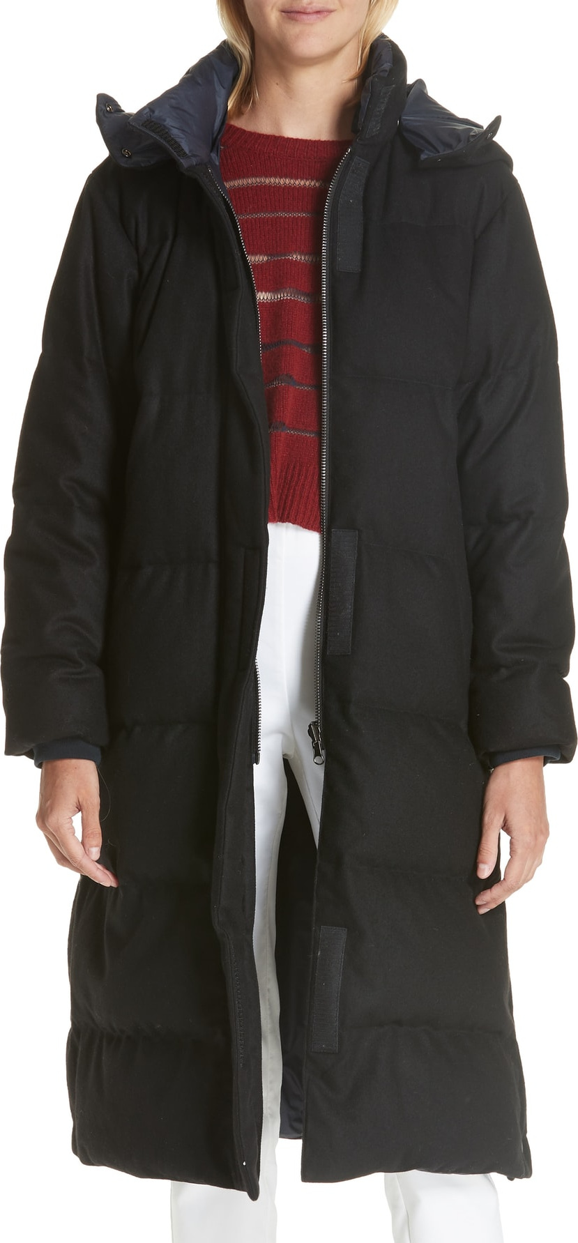 Rag & Bone Jenset Quilted Wool Blend Coat