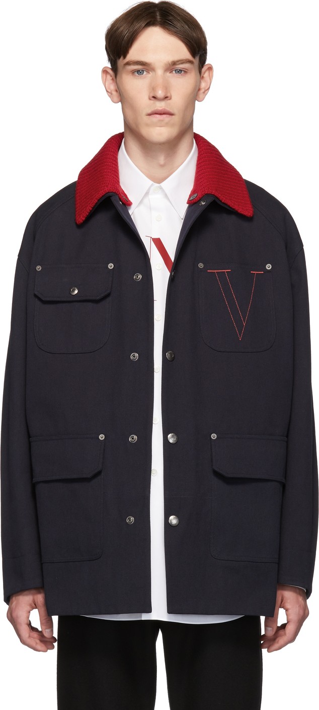 Valentino Navy Sailor Jacket