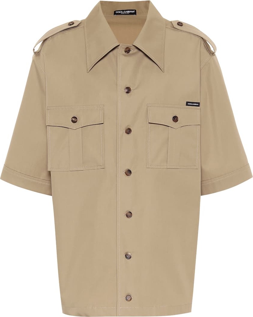 Dolce & Gabbana Cotton twill shirt