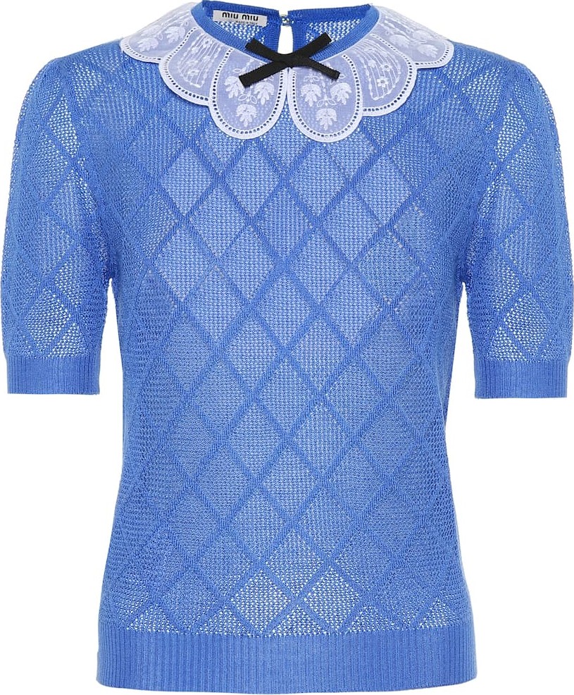 Miu Miu Cashmere and silk sweater