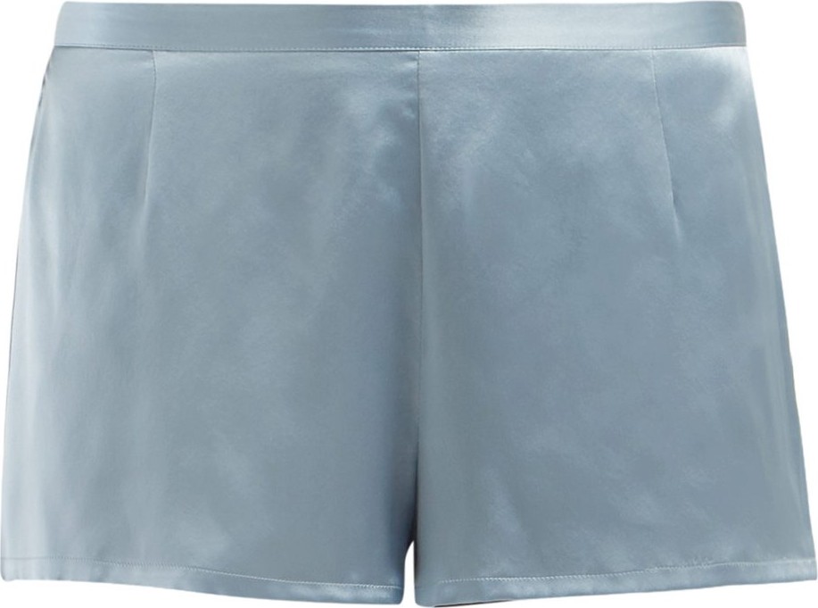 La Perla Silk-satin pyjama shorts