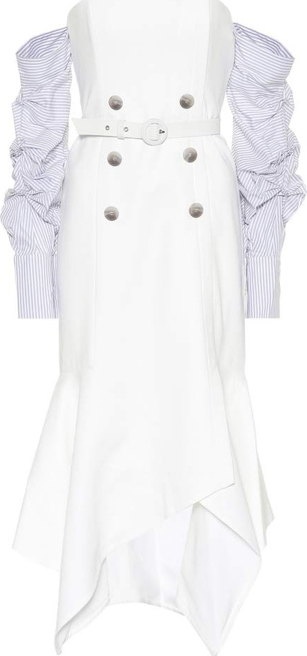 Jonathan Simkhai Belted cotton dress
