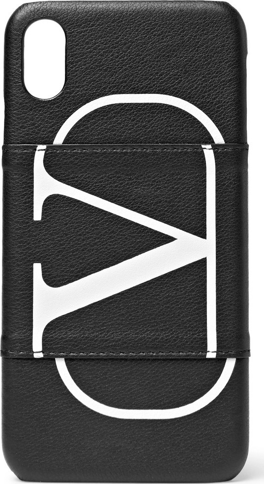 Valentino Valentino Garavani Full-Grain Leather iPhone XS Case