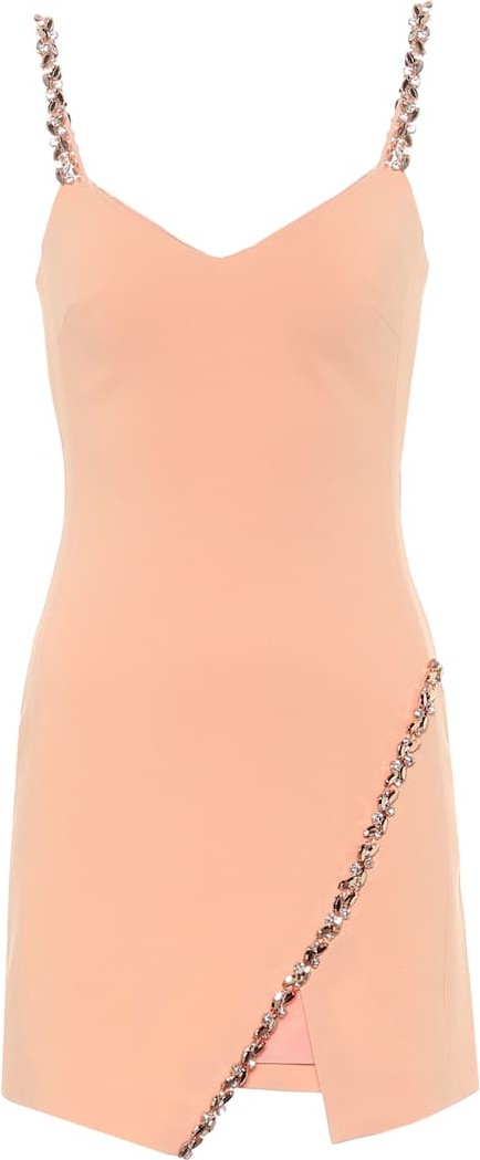 David Koma Exclusive to Mytheresa – Embellished cady minidress