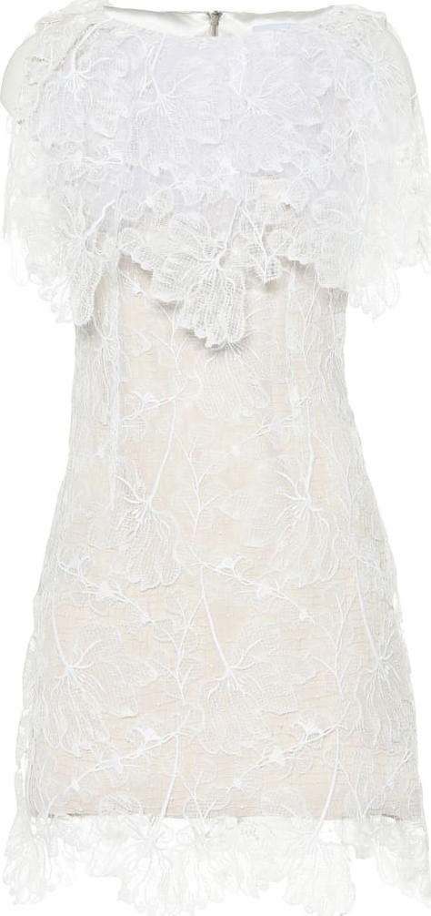 Maticevski Azalea lace minidress
