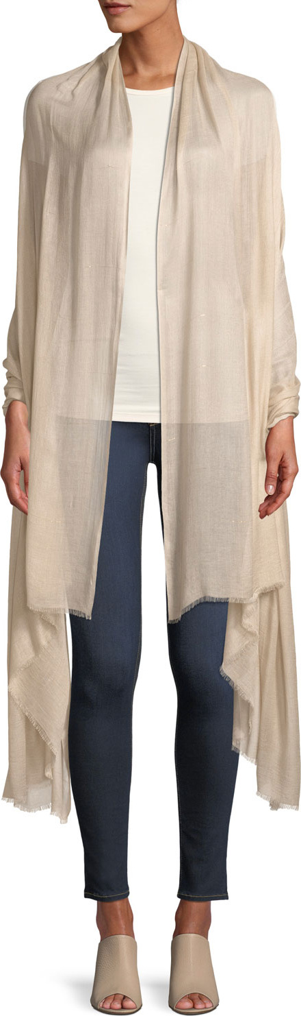 Bindya Ultimate Natural Fantasy Wool-Silk Stole