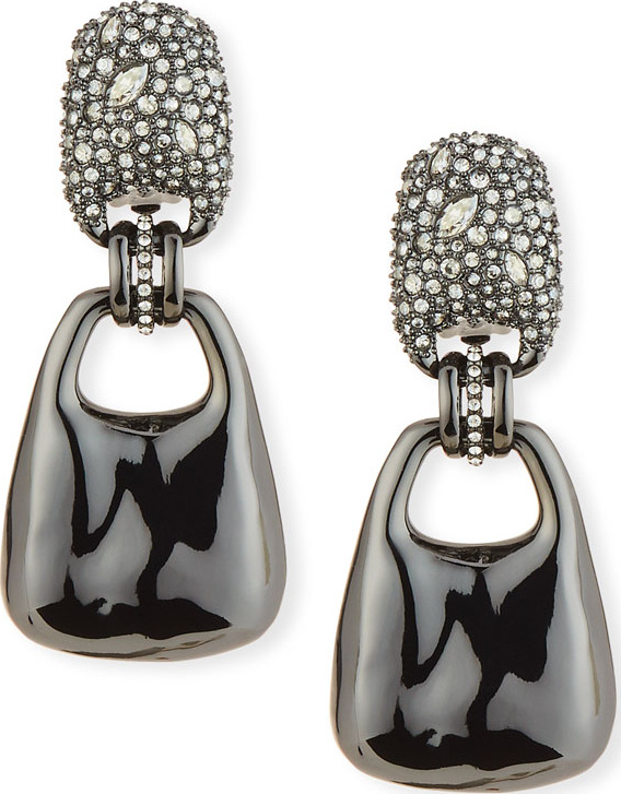 Alexis Bittar Liquid Dangling Clip Earrings