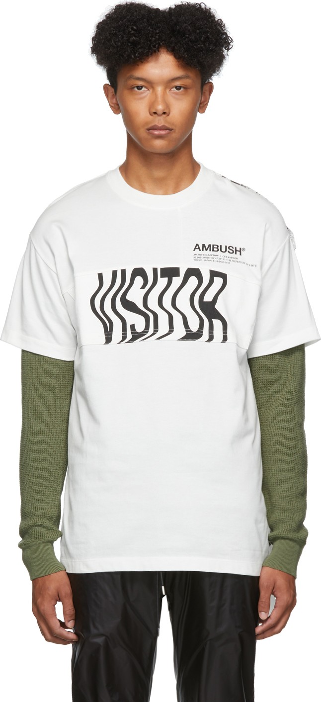 Ambush White Cape T-Shirt