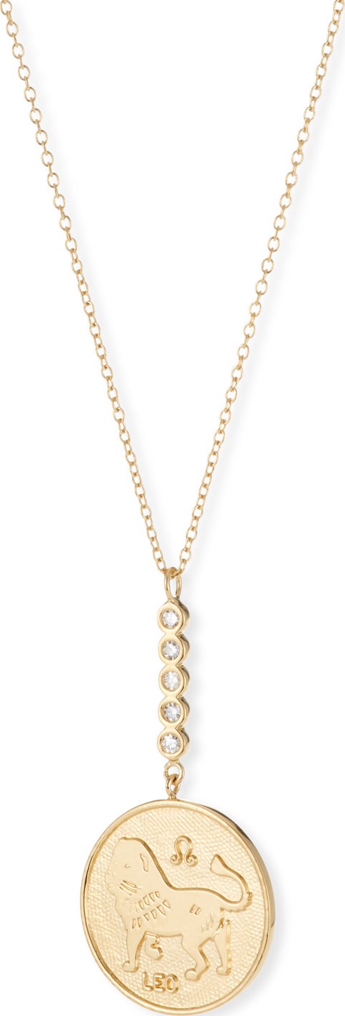 Jennifer Zeuner Jewelry Greta Leo Pendant Necklace