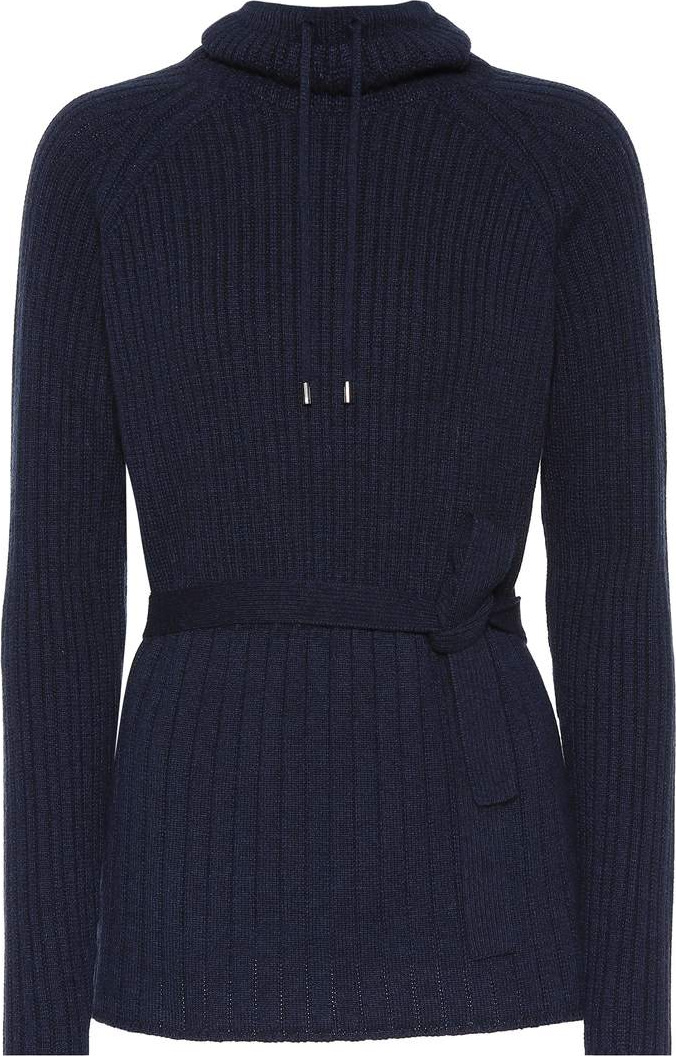 Loro Piana Belted cashmere sweater