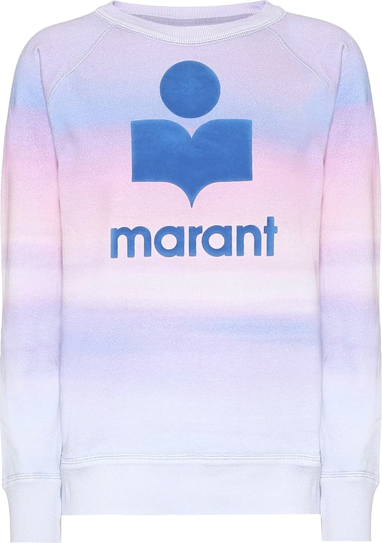 Isabel Marant Etoile Milly printed cotton-blend sweatshirt