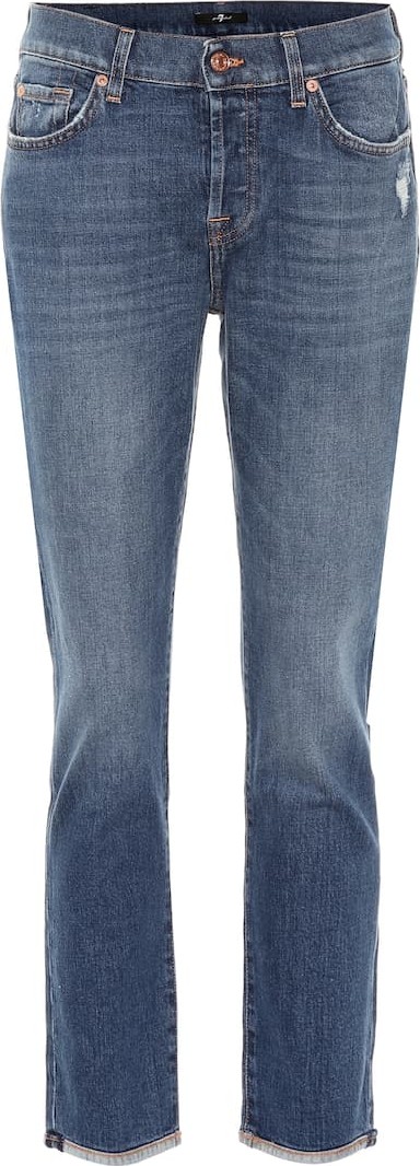 7 For All Mankind Asher mid-rise boyfriend jeans