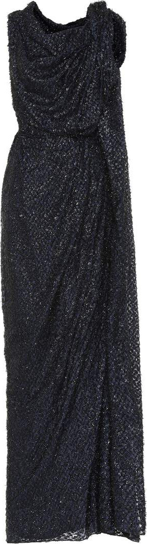 Roland Mouret Silvabella fil coupé gown