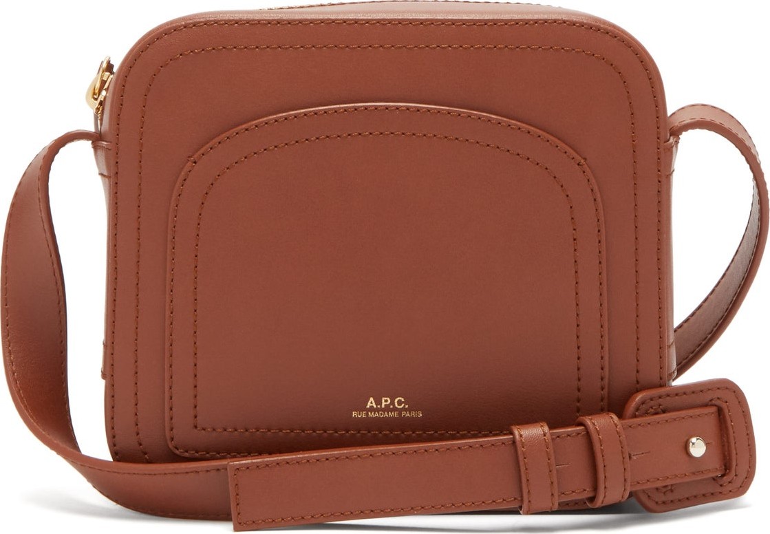 A.P.C. Louisette leather cross-body bag