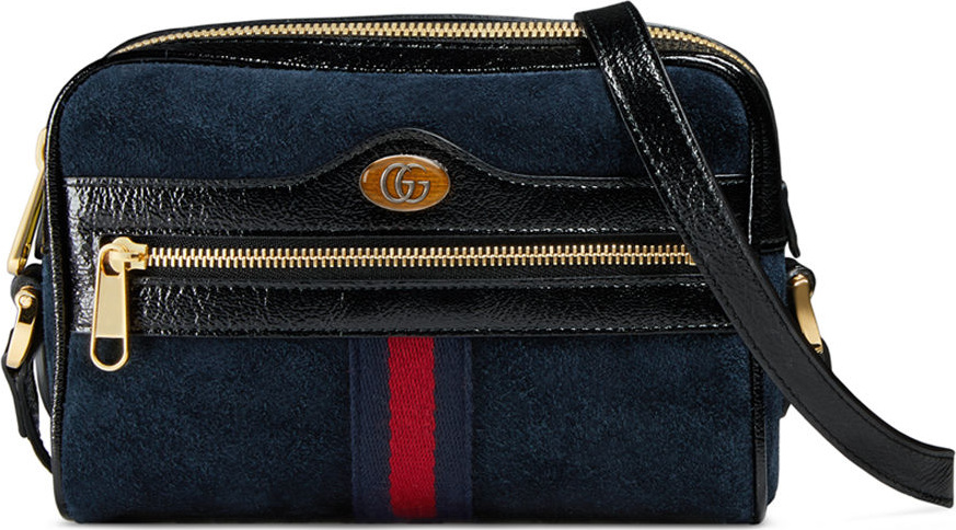 Gucci Ophidia Small Suede Crossbody Camera Bag