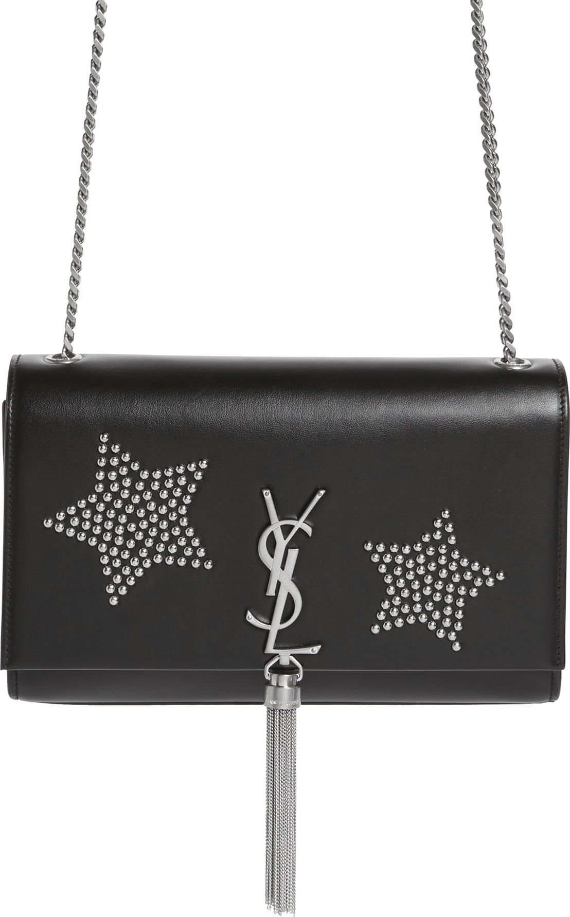 Saint Laurent Medium Kate Tassel - Stars Leather Crossbody Bag