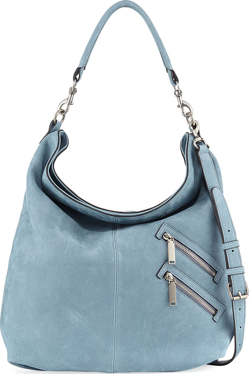 Rebecca Minkoff Jamie Convertible Nubuck Hobo Bag