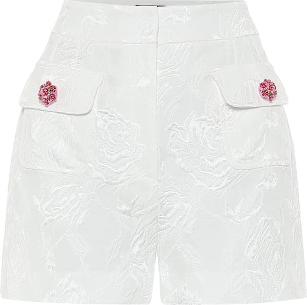 Dolce & Gabbana Cotton and silk-blend jacquard shorts